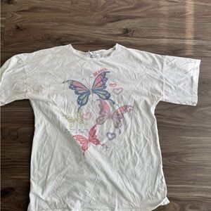 Princess Polly Tee with Butterfly Design